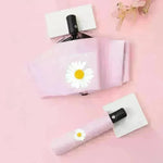 Black Gum Sunscreen Anti Ultraviolet Umbrella Advertising Umbrella Daisy Umbrella Umbrella Girl - EX-STOCK CANADA