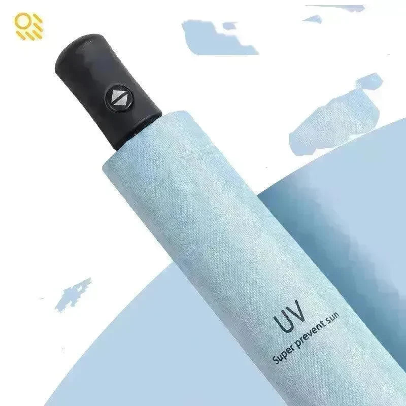 Black Gum Sunscreen Anti Ultraviolet Umbrella Advertising Umbrella Daisy Umbrella Umbrella Girl - EX-STOCK CANADA