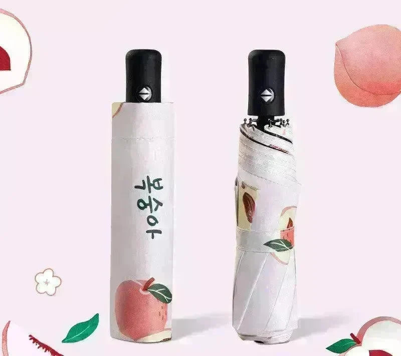 Black Gum Sunscreen Anti Ultraviolet Umbrella Advertising Umbrella Daisy Umbrella Umbrella Girl - EX-STOCK CANADA