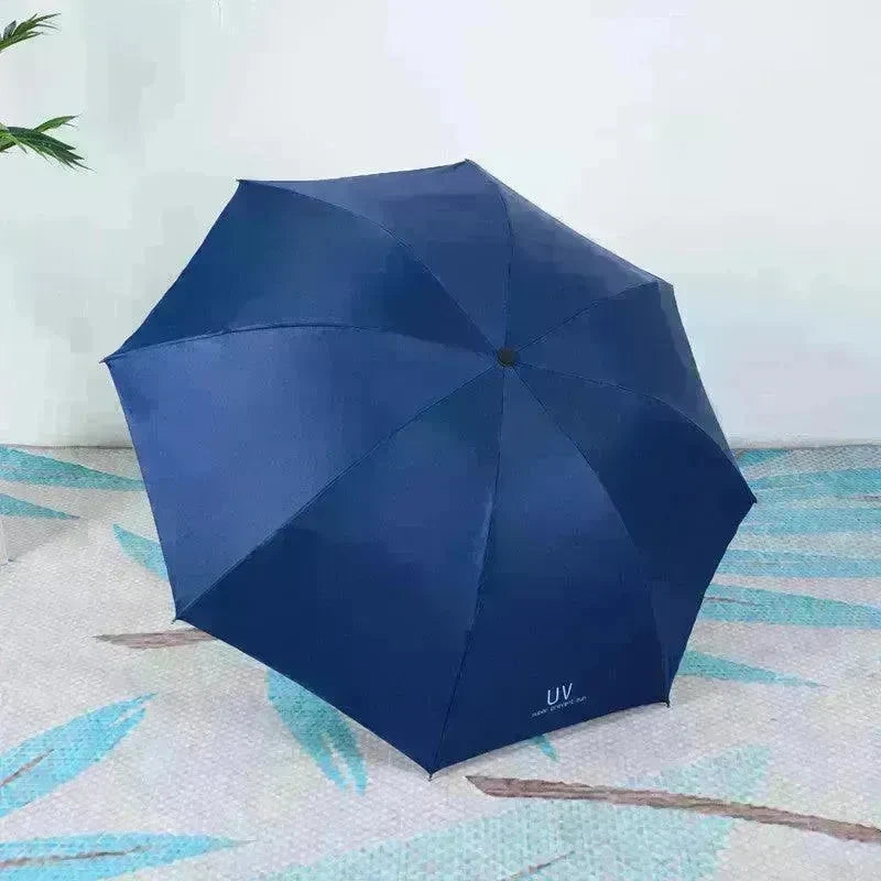 Black Gum Sunscreen Anti Ultraviolet Umbrella Advertising Umbrella Daisy Umbrella Umbrella Girl - EX-STOCK CANADA