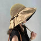 Black Rubber Beach Hat Sun Hat Female Summer Hollow Straw Hat - EX-STOCK CANADA