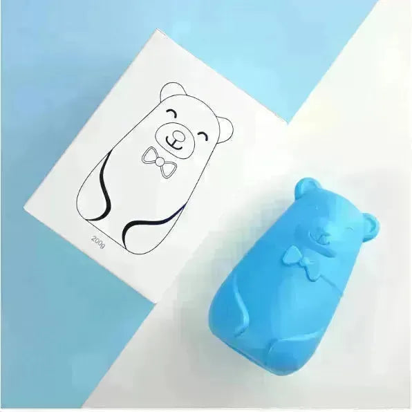 Blue bubble liquid toilet cleaning detergent treasure - EX-STOCK CANADA