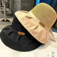 Bow Fisherman Hat Summer Straw Sunhat With Large Brim Anti-UV Sunshade And Face Protection Hat Outdoor - EX-STOCK CANADA