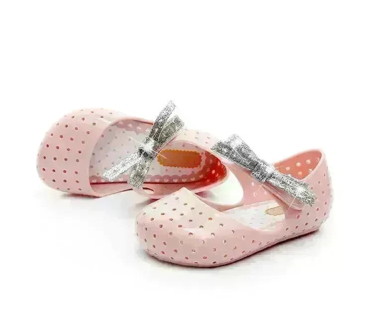 Bowknot Fish Mouth Boy Girl Jelly Sandals - EX-STOCK CANADA