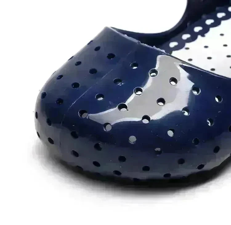 Bowknot Fish Mouth Boy Girl Jelly Sandals - EX-STOCK CANADA