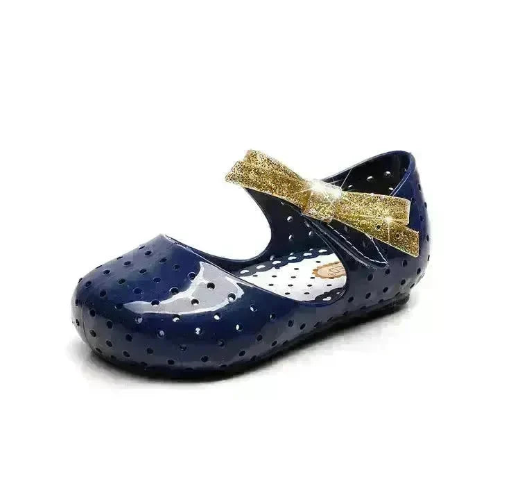 Bowknot Fish Mouth Boy Girl Jelly Sandals - EX-STOCK CANADA
