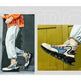 Breathable Fly Woven Mesh High-top Thick-soled Old Shoes Casual Sports Socks Running Shoes - EX-STOCK CANADA