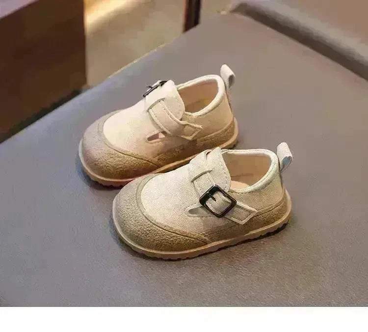 British Style Soft Bottom New Girls' Leather Shoes - EX-STOCK CANADA