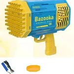 Bubble Gun Rocket 69 Holes Soap Blower With Light - EX-STOCK CANADA