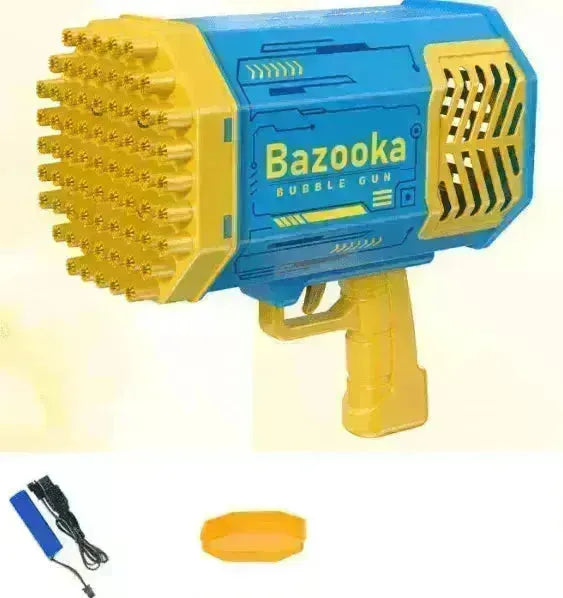 Bubble Gun Rocket 69 Holes Soap Blower With Light - EX-STOCK CANADA