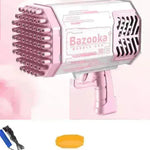 Bubble Gun Rocket 69 Holes Soap Blower With Light - EX-STOCK CANADA