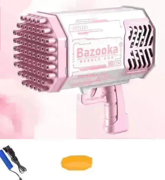 Bubble Gun Rocket 69 Holes Soap Blower With Light - EX-STOCK CANADA