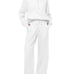 Plain Women  Matching Casual Winter Tracksuit set joggers and hoodie set for women - EX-STOCK CANADA