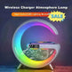 G shaped Wireless Phone Charging Night LED Lamp Bluetooth Speaker - EX-STOCK CANADA