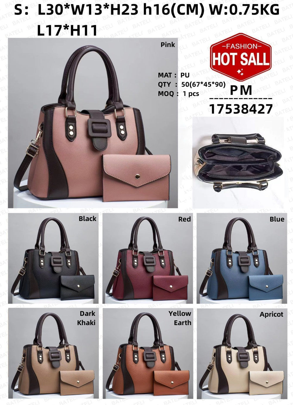 Bolsos de lujo para mujer - Set de bolso toteEX-STOCK Canada 