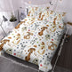 Kids' Duvet Cover Sets Animals Pastel Duvet Covers Cartoon Dogs Paws Pattern Bed Sets 3 Pieces 1 Duvet Cover And 2 Pillow Cases Cute Puppy Dogs Bedding For Kids EX-STOCK Canada 