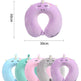 U-shaped Pillow Slow Rebound Memory Foam Neck Pillow Car Travel Afternoon Nap Pillow 