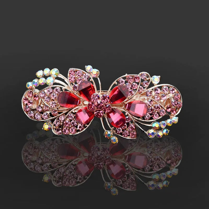 Rhinestone bow hair clip Accessories - EX-STOCK CANADA