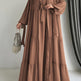Muslim Solid Color Vest Dress Fashion EX-STOCK Canada 