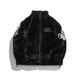 Winter Letters Embroidery Cotton-padded Coat Men | EX-STOCK product gallery photo 4