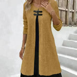 Winter Cashmere  Slim Fit Midi Flared Sweater Dress - EX-STOCK CANADA