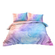 Girly Duvet Cover Rainbow Glitter Ombre Bedding Sets 3 Pcs Chic Purple Blue Green Pastel Bed Spreads Sparkle Quilt Cover Set With 2 Pillow Shams EX-STOCK Canada 