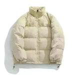 Men's Winter Corduroy Stitching Embroidery Cotton-padded Winter Coat - EX-STOCK CANADA