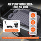 Truck Bed Air Mattress, For 6-6.5 Ft Full Size Truck Beds, Inflatable Air Mattress Camping Bed With 12V Air 2 Pillows, Carry Bag, For Chevrolet Silverado, Dodge Ram, Ford EX-STOCK
