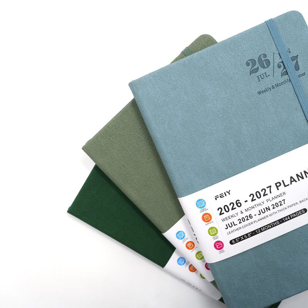 2026-2027 English Weekly Planner Notebook 