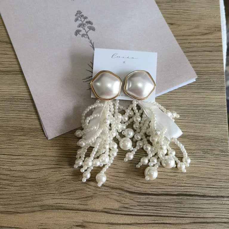 Ladies Fashion Style Handmade Beaded Earrings - EX-STOCK CANADA