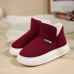 Zapatillas de algodón de invierno gruesas gruesas