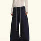 Loose Waist Stitching Small Skirt Baggy Jeans Pant For Men And Women - EX-STOCK CANADA