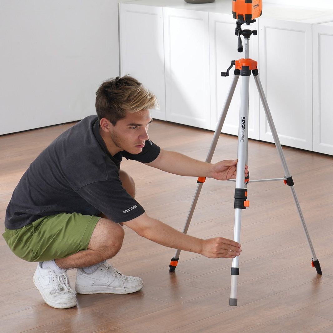 Laser Level Tripod  X 20 Thread 27.36-68.11 Inch Height Adjustment EX-STOCK