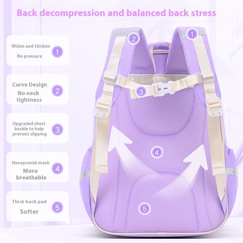 Girls' Lightweight Children's Backpack EX-STOCK