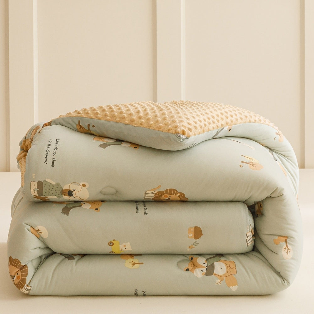 Beanie Velvet Quilt Soybean Fiber Duvet Insert Autumn And Winter EX-STOCK Canada 