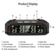 Auto Solar External Tire Pressure Monitor 6 Tire RV Trucks Car Vehicle EX-STOCK