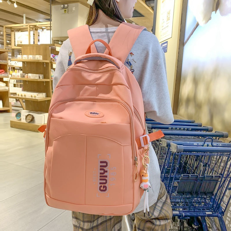 Version High School Student Schoolbag Large Capacity EX-STOCK