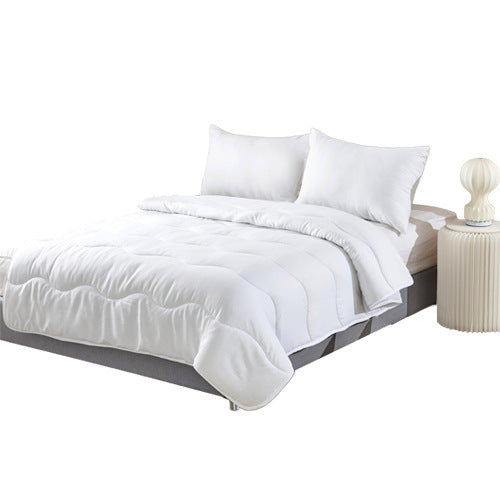 Chemical Fiber Bed & Breakfast Hotel Duvet Insert Thick Feather Velvet Quilt EX-STOCK Canada 