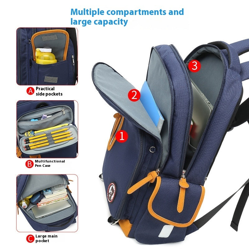 Transparent, Waterproof And Hard-wearing Student Schoolbag EX-STOCK