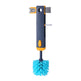4 In 1 Bottle Gap Cleaner Brush Multifunctional Cup Cleaning Brushes Water Bottles Clean Tool Mini Silicone U-shaped Brush Kitchen Gadgets 