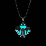 Luminous Ghost Pendant Halloween Necklace EX-STOCK