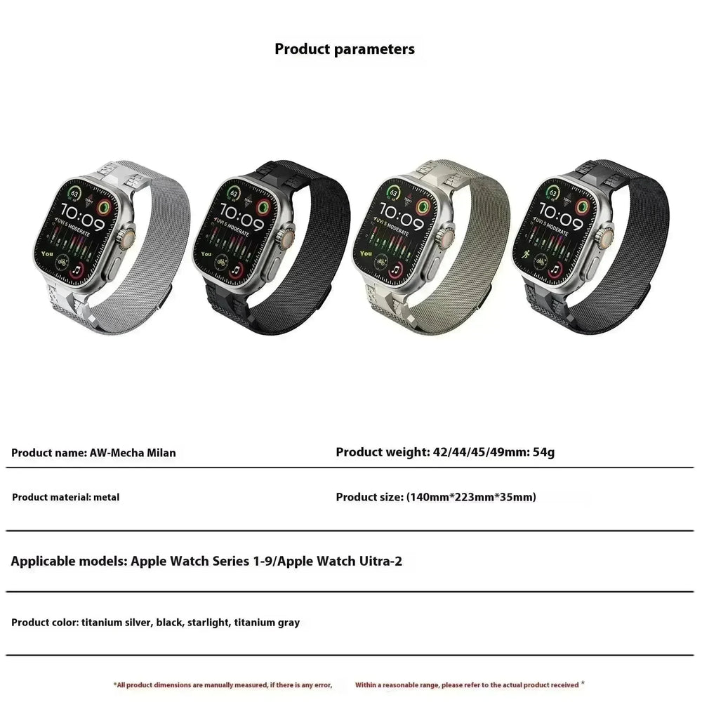 Mech Milan Metal Watch Strap - EX-STOCK CANADA