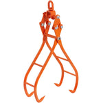 Timber Claw Hook, 36 Inch 4 Claw Log Grapple For Logging Tongs, Swivel Steel Log Lifting Tongs, Eagle Claws Design With 3307 Lbs 1500 Kg Loading Capacity For Tractors, ATVs, Trucks, Forklifts EX-STOCK