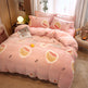 Milk Duvet Set Single Thickened Double Sided Duvet Cover EX-STOCK Canada 