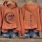 Top de sudadera de sudadera con capucha digital de impresión para mujeres