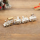 Wooden Christmas Train Decoration, White