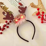 Christmas With Light Headband Snowflake Women's - EX-STOCK CANADA