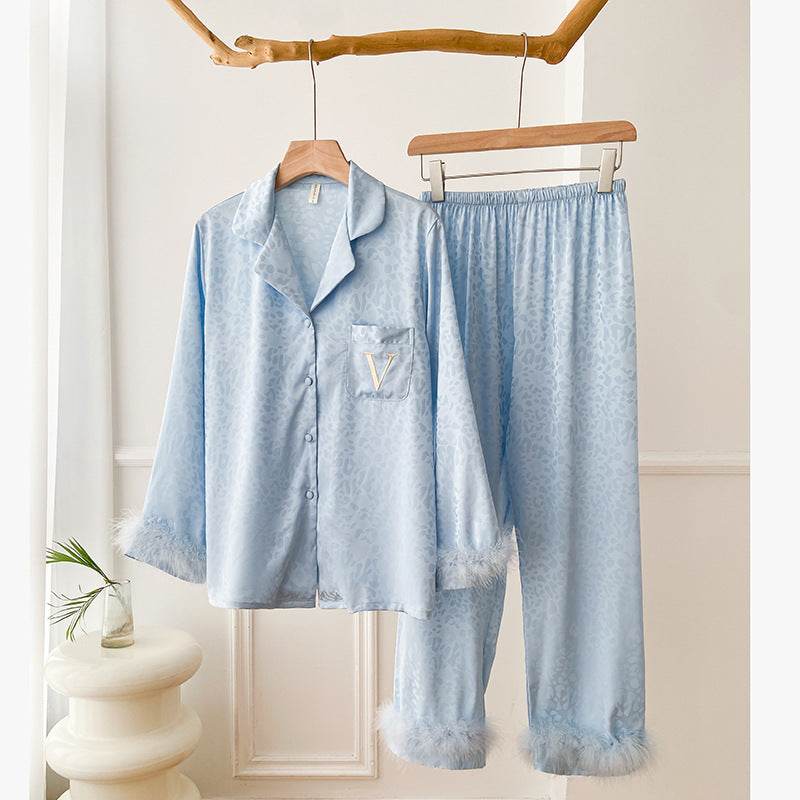 Feather Model Loose Pajamas For Women - EX-STOCK Canada