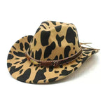 Estilo de camuflaje de estilo occidental sombrero de vaqueros