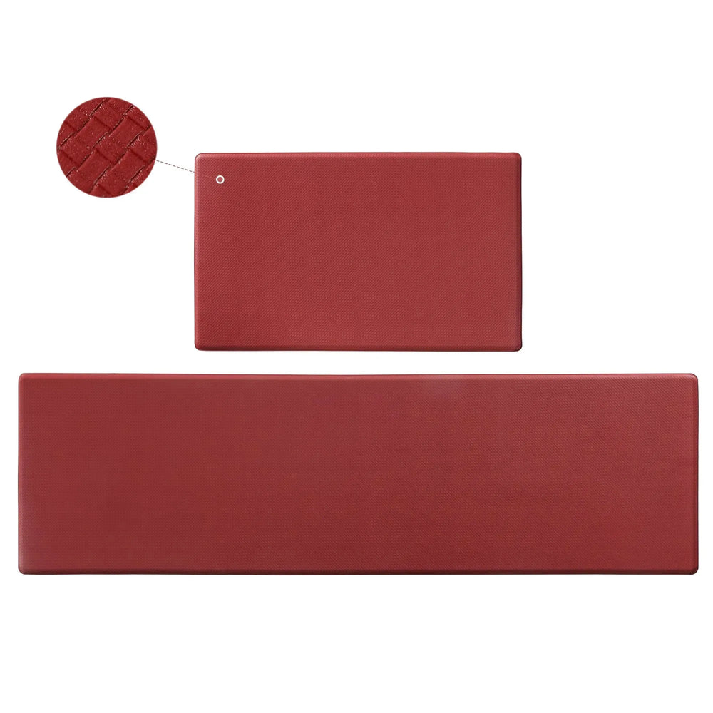Kitchen Floor Mat Two-piece Set Of Non-slip, Waterproof  Rug And Easy To Scrub For Home, Kitchen - EX-STOCK CANADA